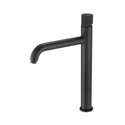 single handle brass black basin faucets